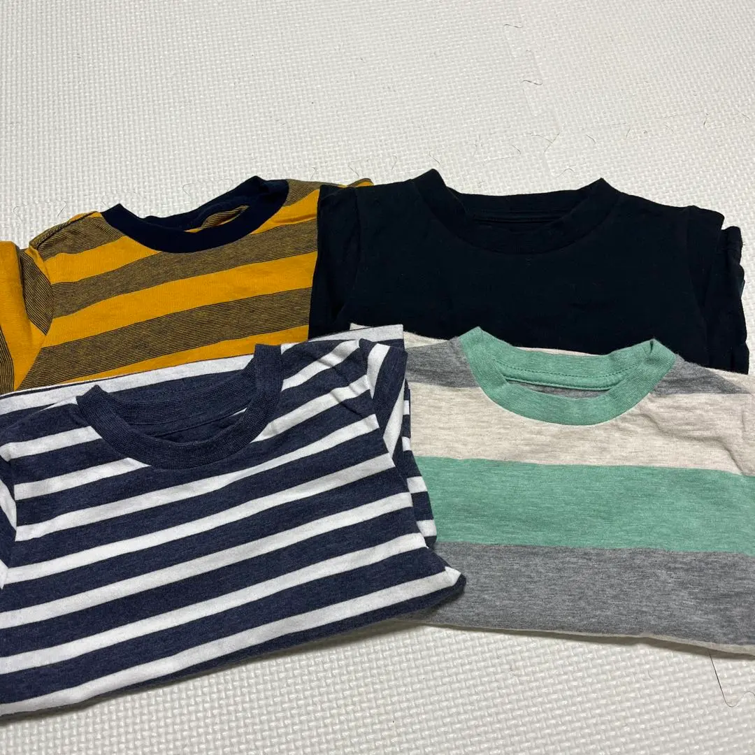 Thumbnail of ② Nishimatsuya Long Sleeve T-shirts, Set of 4, 90cm