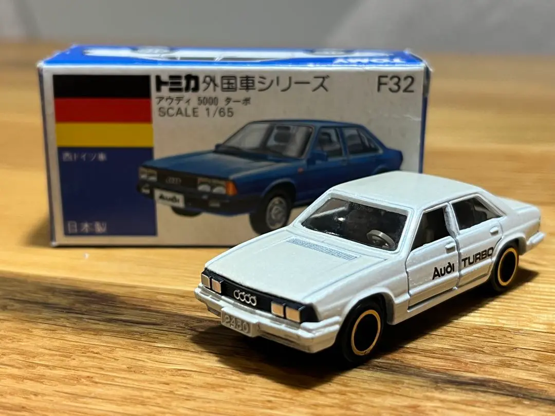 【日本製】　トミカ　アウディ5000ターボ　青箱　本体美品 トミカ 青箱 アウディ 5000 ターボ【ヨーロッパ輸出仕様】 おもちゃ