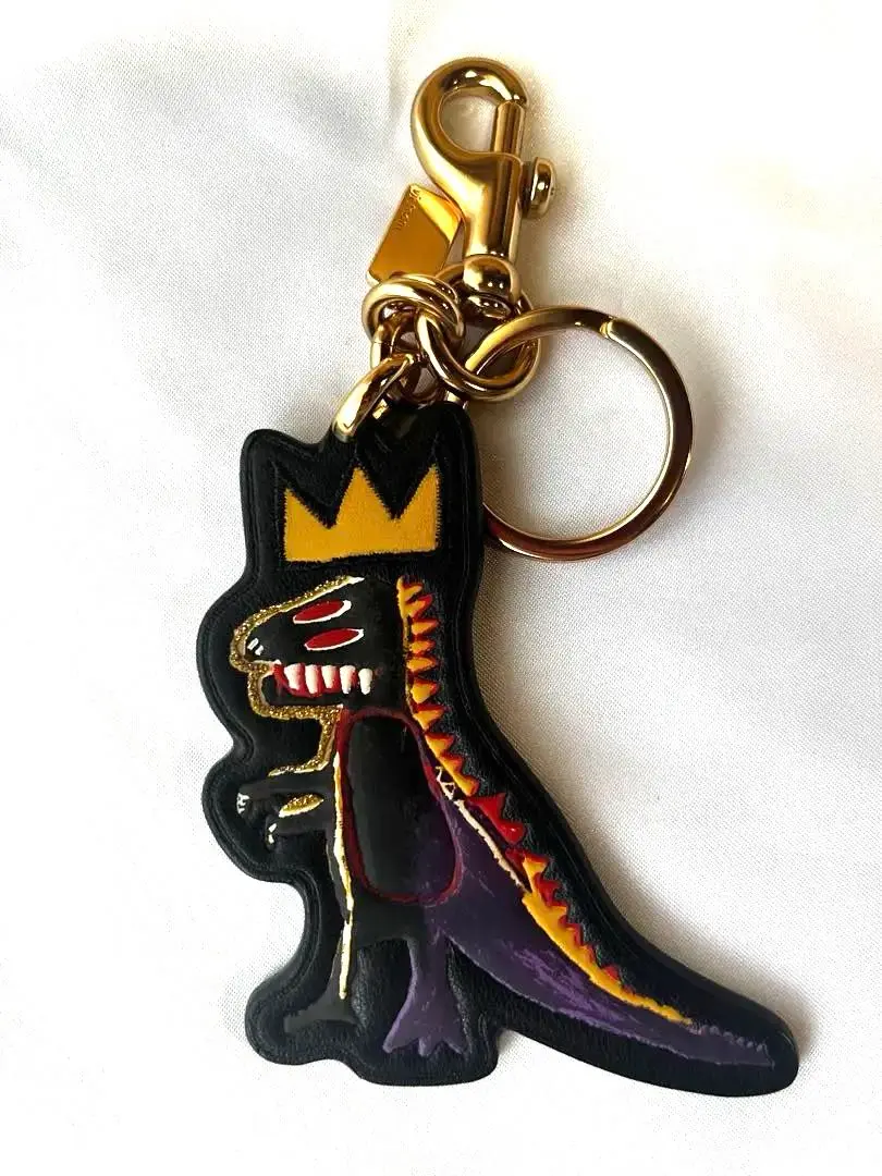 新品未使用✨コーチ バスキア コラボ バッグチャーム キーホルダー COACH COACH（コーチ）の「【コーチ】COACH X JEAN-MICHEL BASQUIAT