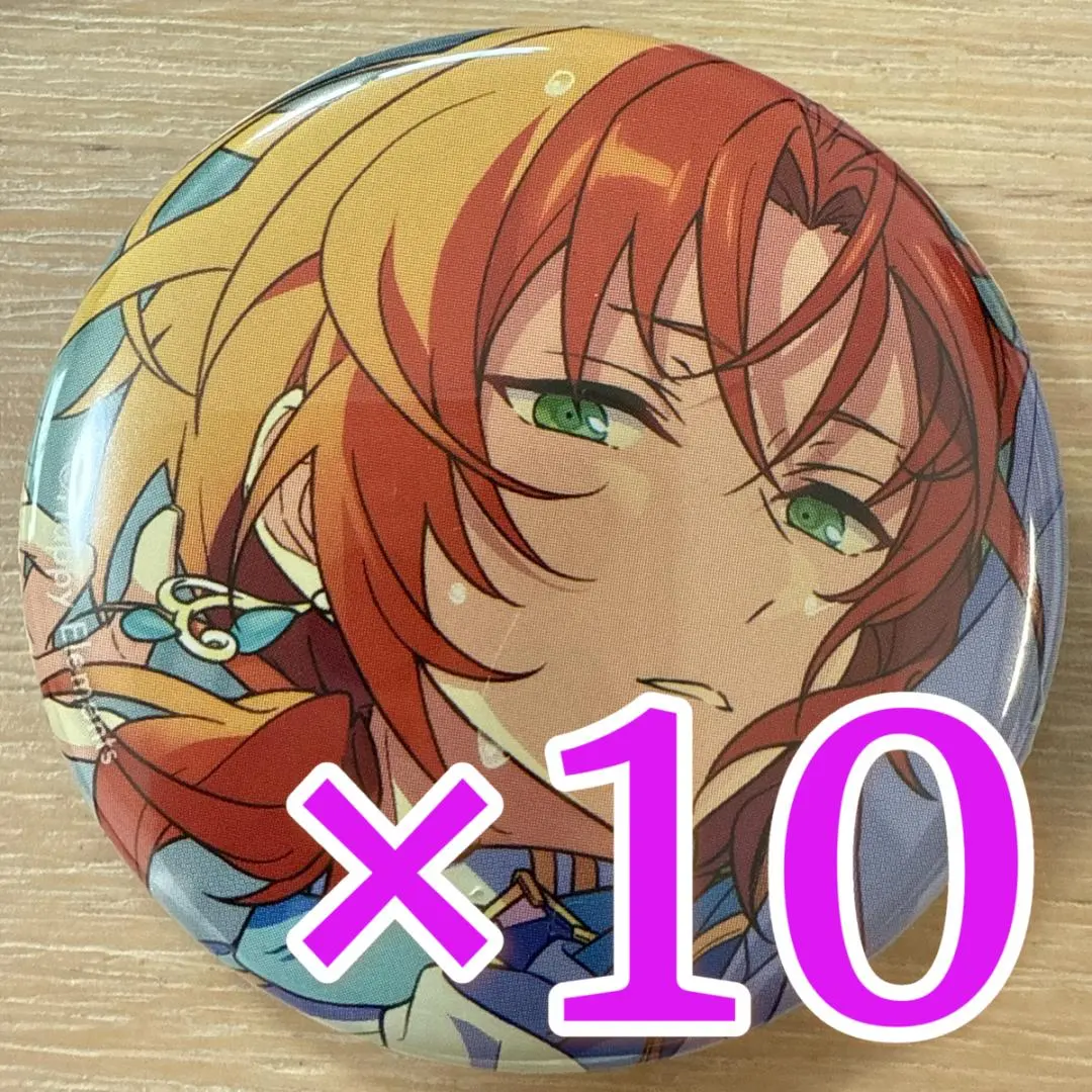 Thumbnail of Leo Tsukinaga Ensemble Stars! Collection Can Badge 2025 Jun Idol, 10 pieces