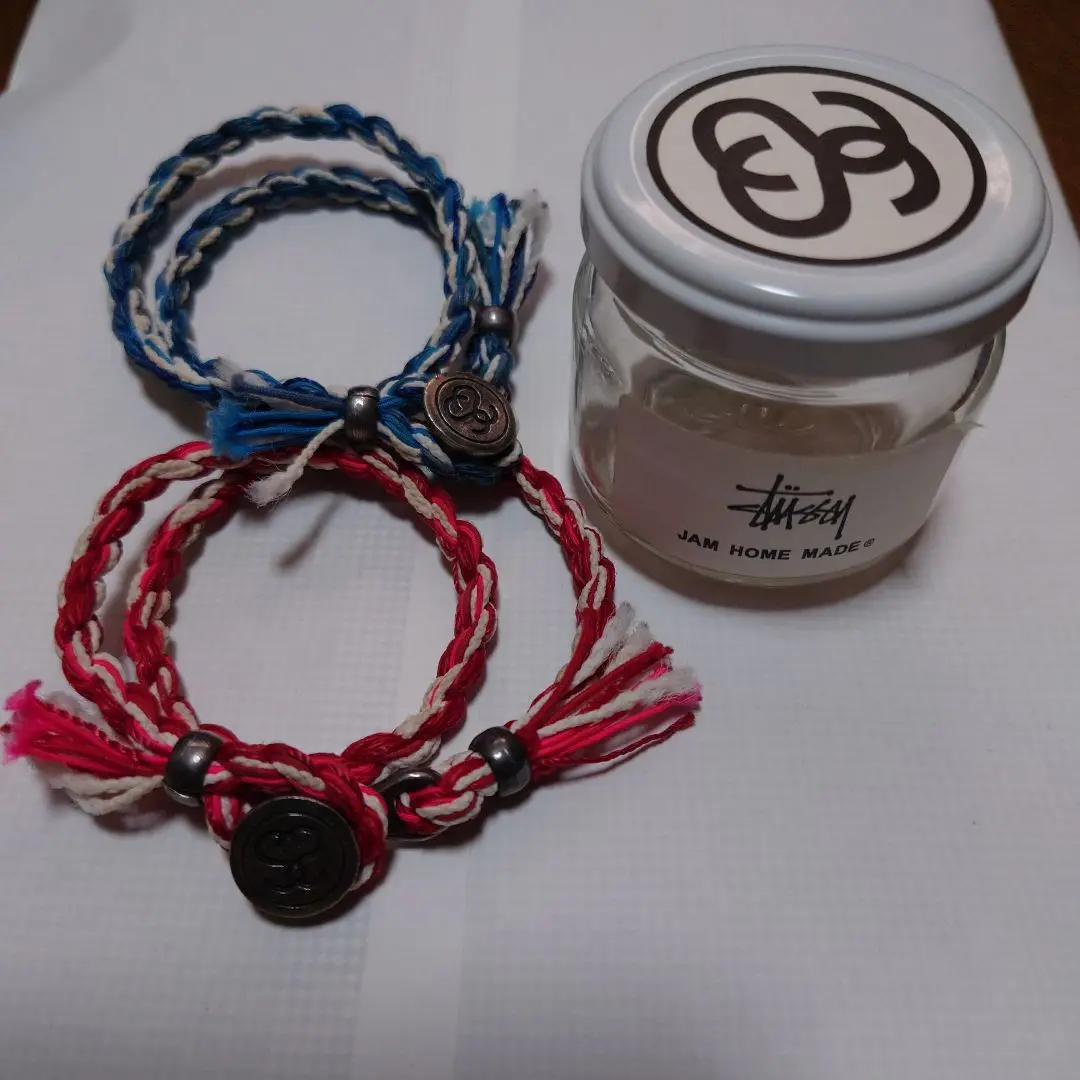 ステューシー  ブレスレット蓄光　STUSSY×JAMHOME MADEコラボ ステューシー ブレスレット蓄光 STUSSY×JAMHOME MADEコラボ
