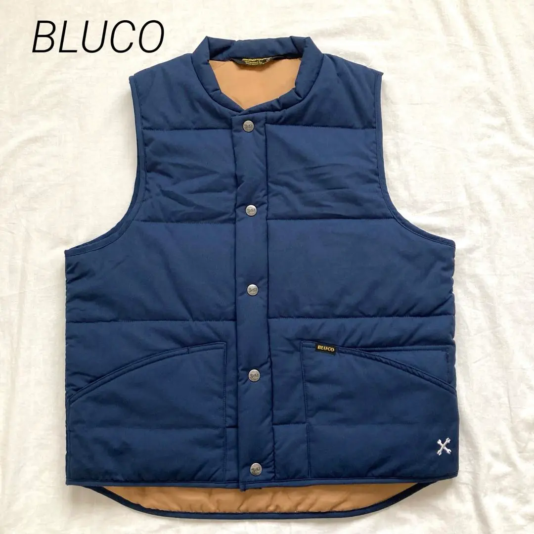 限定アイテム　ブルコ　BLUCO レザーベスト　グレー　新品　タグ付き 2025年最新】ブルコ bluco ベストの人気アイテム - メルカリ