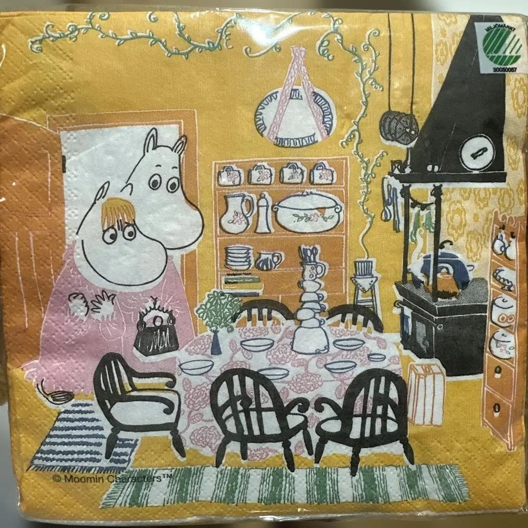 嚕嚕米廚房 紙餐巾紙 20張入 的縮圖