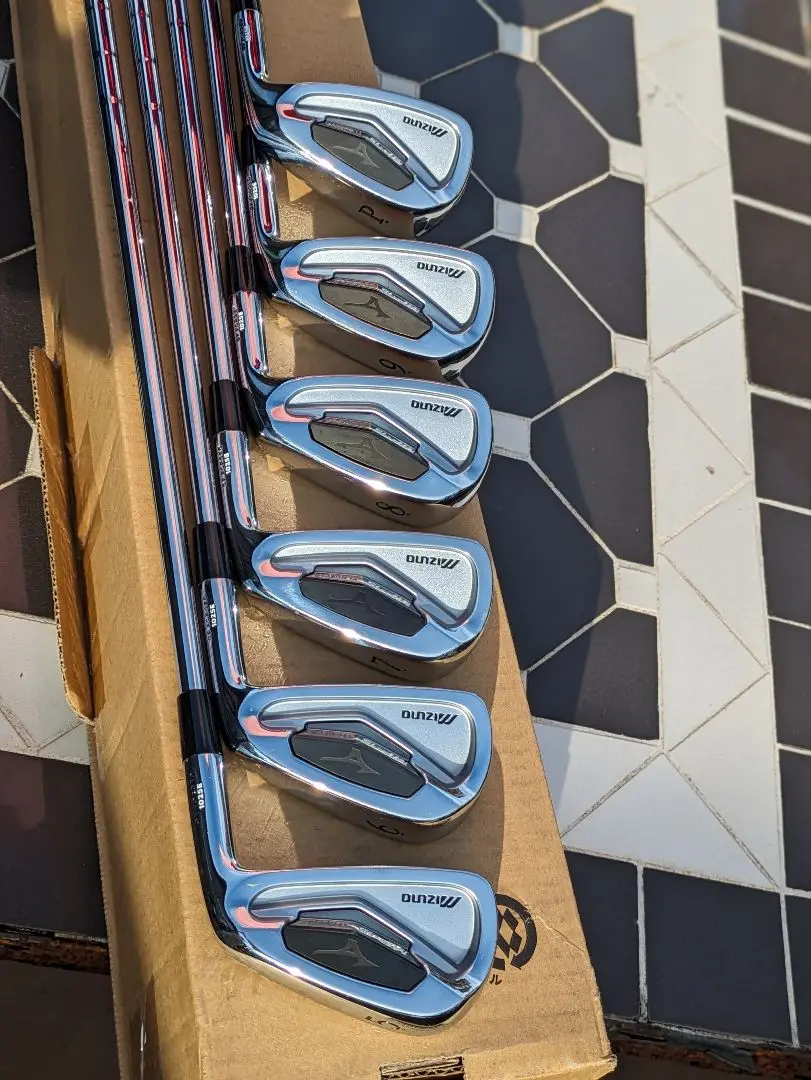 マッスルチタン　ミズノMP15 #4~PW モーダスツアー105S グリップ新品 マッスルチタン ミズノMP15 #4~PW モーダスツアー105S グリップ