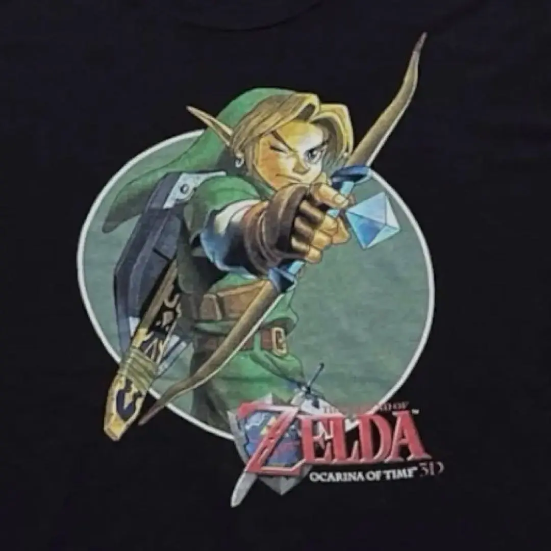 レア　Nintendo 任天堂 ゼルダの伝説 時のオカリナ Tシャツ M サイズ レア Nintendo 任天堂 ゼルダの伝説 時のオカリナ Tシャツ M