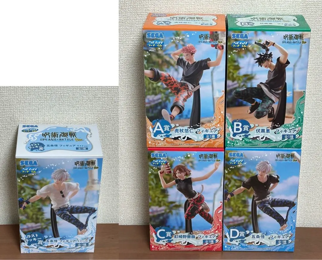 未開封セガくじ 呪術廻戦 D賞 五条悟 フィギュア splash×battle 2025年最新フィギュア 五条悟 「セガ ラッキーくじ 呪術廻戦 SPLASH