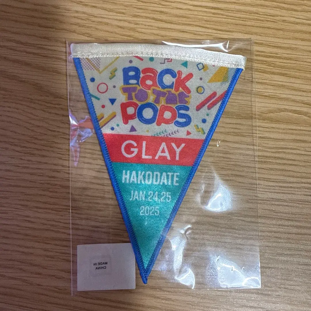 匿名発送☆新品★ GLAY 函館 ガーランド バッジ 会場限定 m38667504600_1.jpg?1732503584