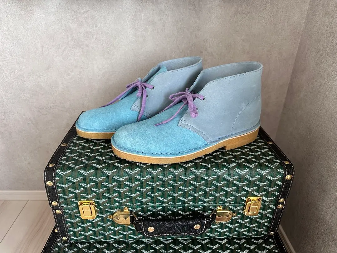 2025年最新】CLARKS ORIGINALS カラー：ブルー系 モカシン