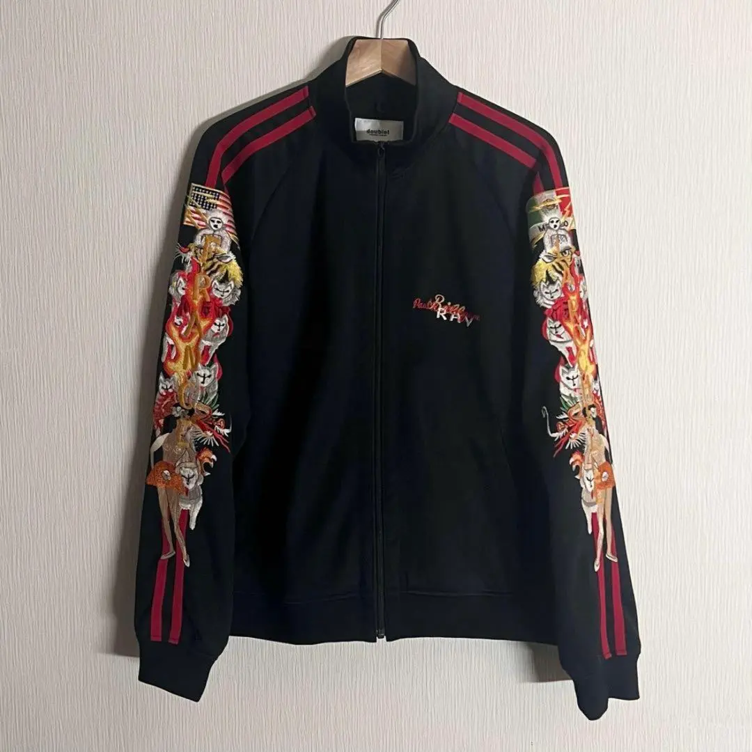 あのちゃん着用　doublet カオス刺繍　トラックジャケット あのちゃん着用 doublet カオス刺繍 トラックジャケット - メルカリ