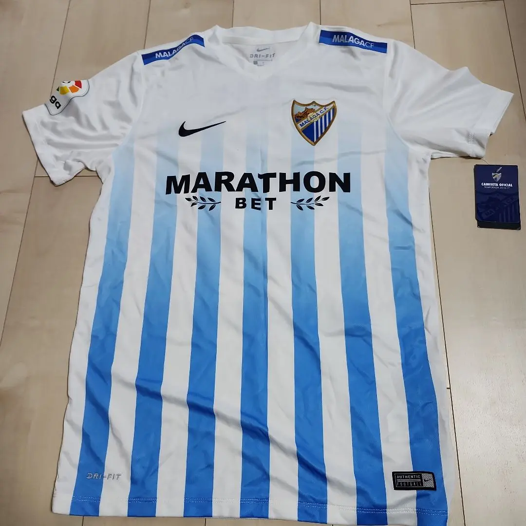 NIKE - 【日本未発売】マラガCF ユニフォーム 新品未使用 NIKE 2013-14 マラガCF ユニフォーム 水色 白 XL