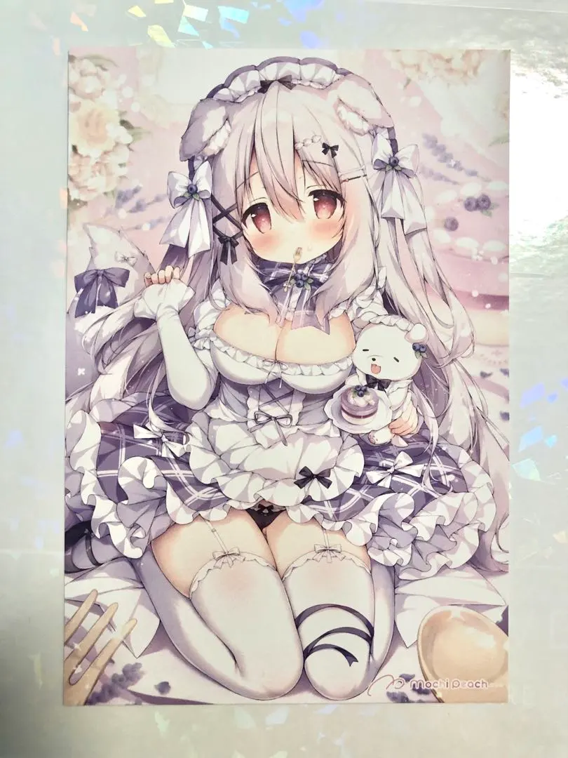 Thumbnail of Momomame Komamochi Tapestry Purchase Bonus Postcard: Laira