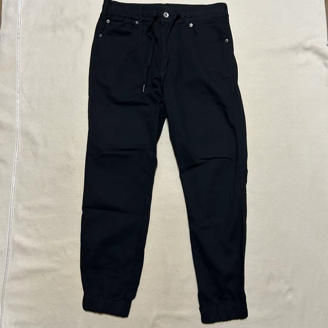 Thumbnail of BACK NUMBER Jogger Pants, Black, Size M, Elastic Waist