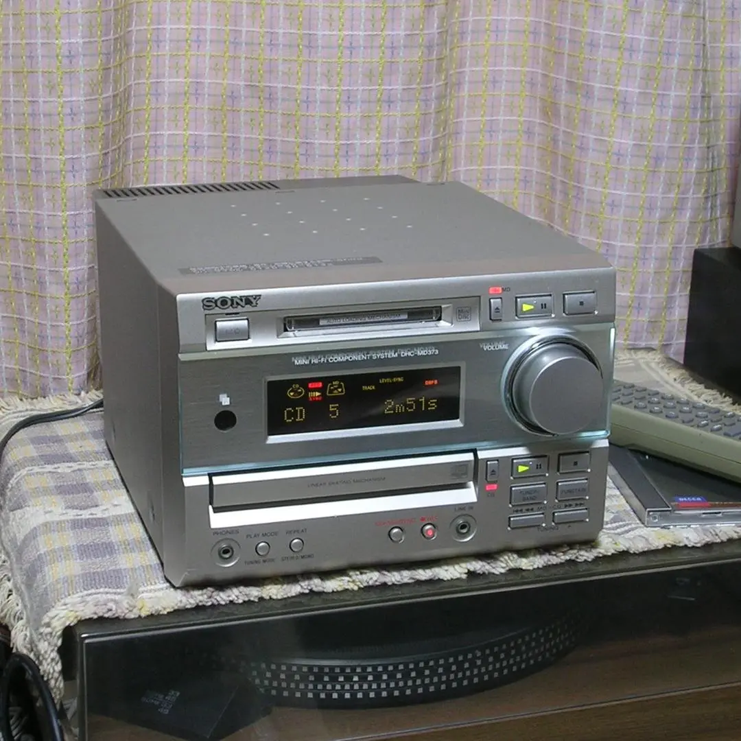 SONY ソニー DHC-MD333 コンポ CD/MD再録OK【難有り】 - ラジオ