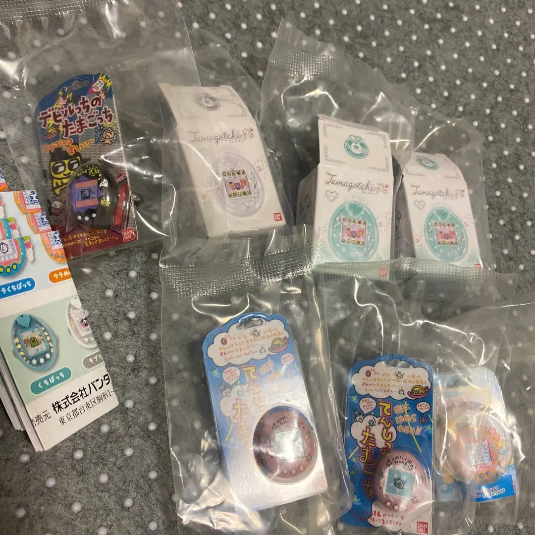 Thumbnail of Set of 7 Tamagotchi 4 Linkle Collection Gashapon / Capsule Toys - Bulk Sale