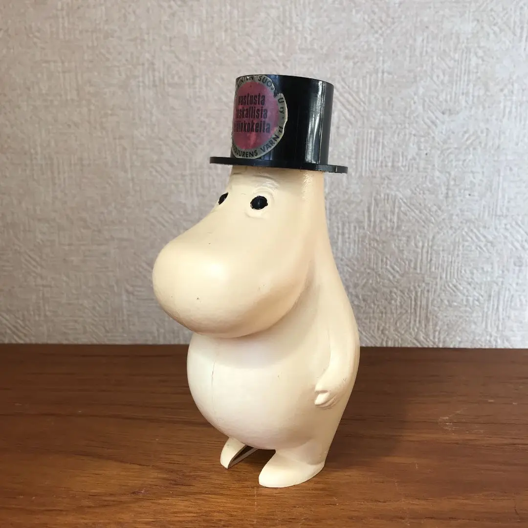 希少　ムーミンパパ　Gotabanken銀行　ノベルティ貯金箱　鍵付き Gotabanken ムーミンパパ貯金箱