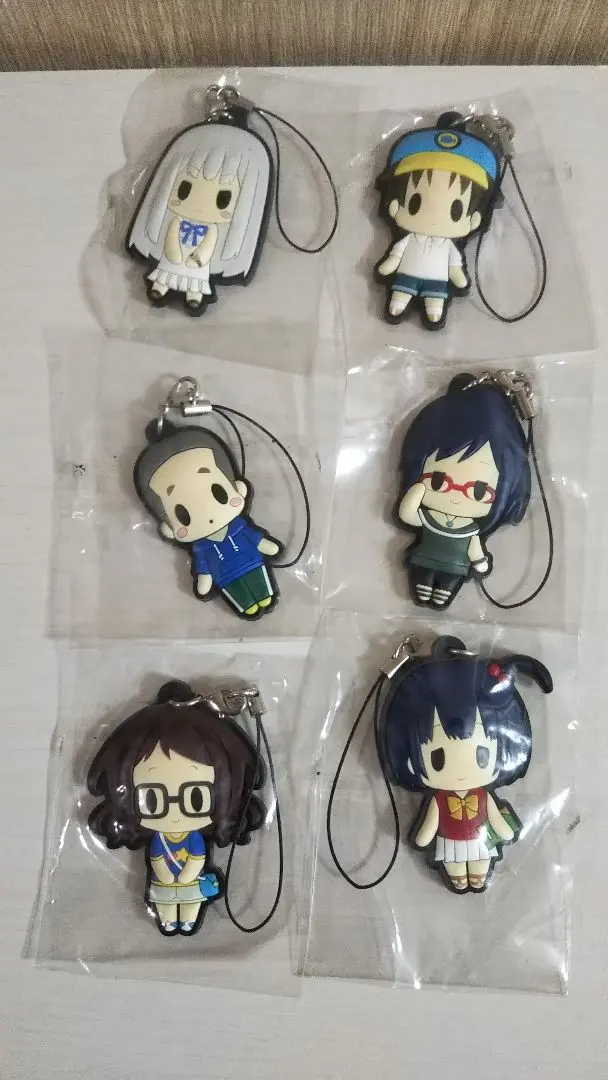 Thumbnail of Anohana: The Flower We Saw That Day Rubber Strap Set of 6