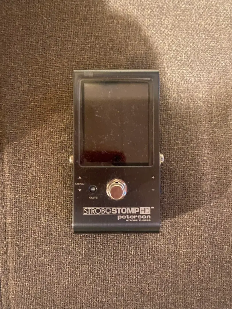 新品 未使用 Peterson StroboStomp HD 75th Peterson StroboStomp LE Pedal Tuner - 75th Anniversary