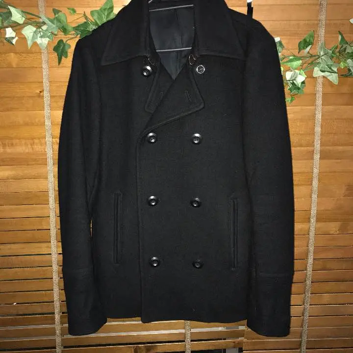 Thumbnail of Attachment P-Coat Pea Coat Black 2