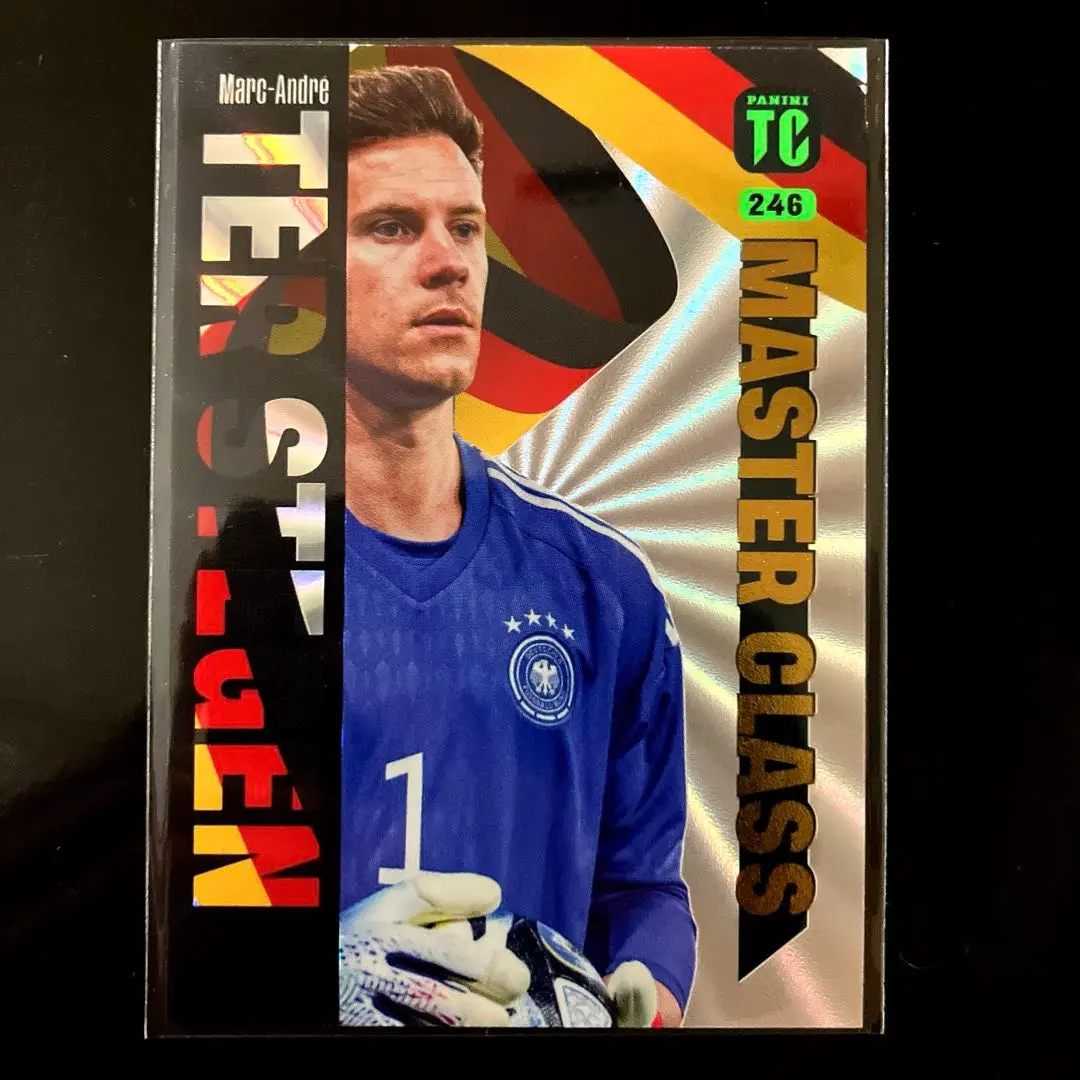 【希少】　テア・シュテーゲン　バルセロナ　ドイツ　直筆サイン　カード 2024-25 Panini マルク・テア・シュテーゲン バルセロナ ドイツ
