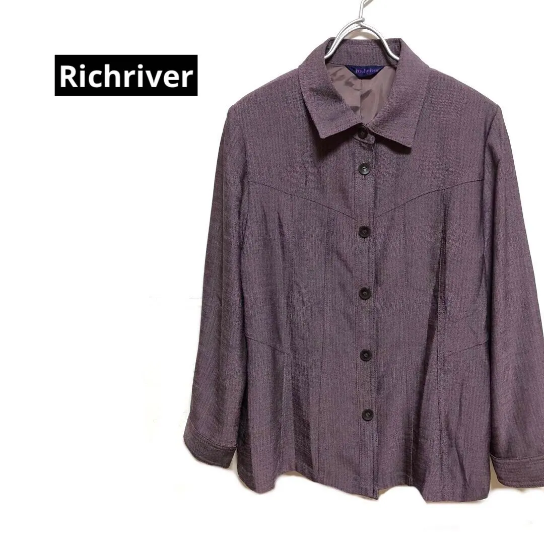 Thumbnail of Richriver Women's Jacket, Lightweight, Size L, Regular Collar, Spring/Autumn