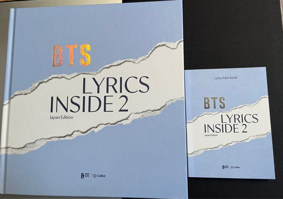 BTS リリックインサイド2冊 BTS リリックインサイド2冊