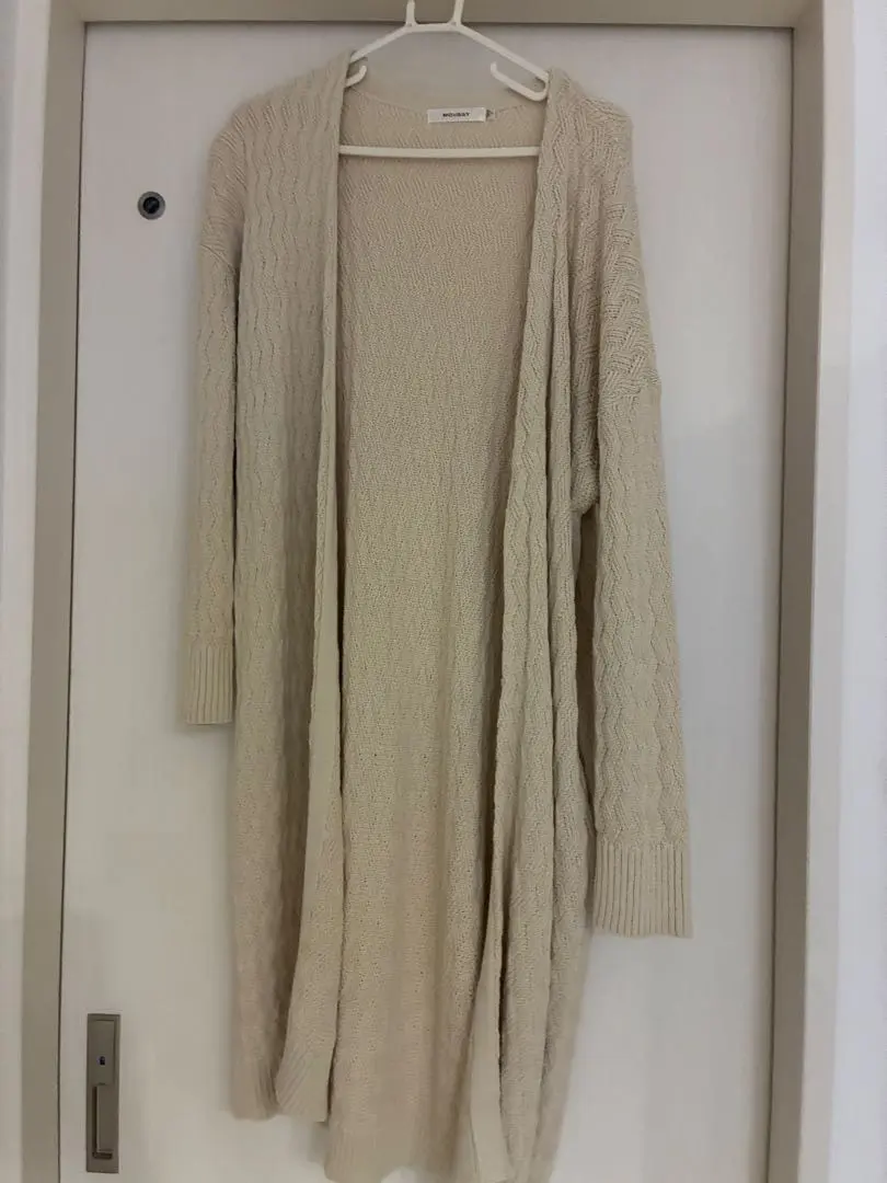 Thumbnail of MOUSSY Beige Cardigan, Free Size
