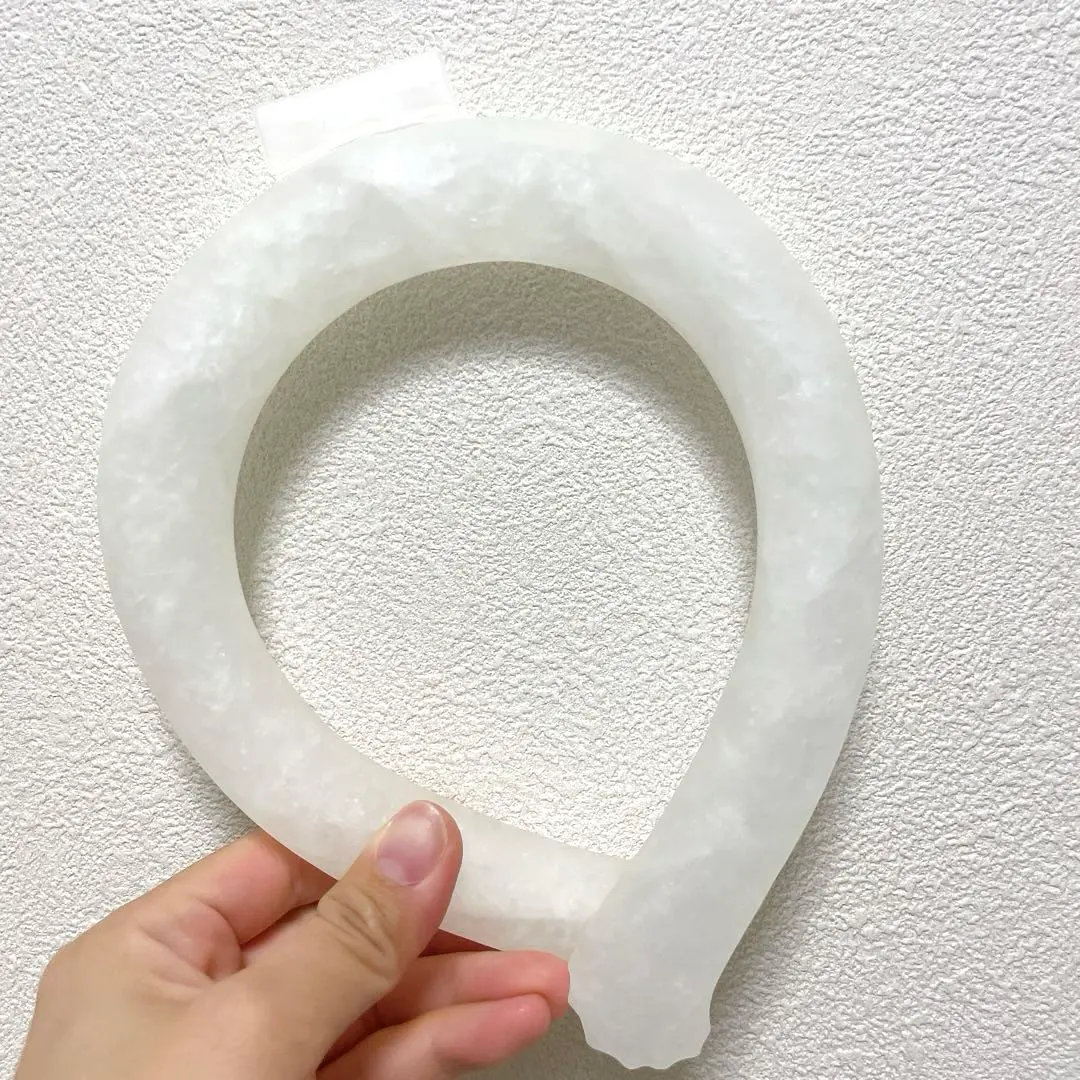 Thumbnail of Ice Neck Ring Neck Cooler White Heatstroke Prevention Unisex