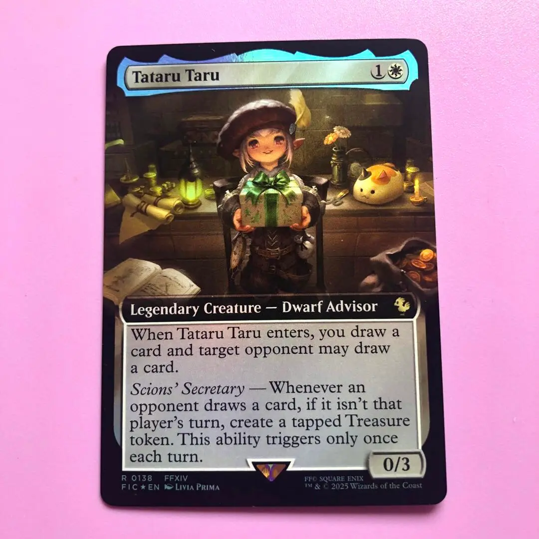 MTG FF タタル・タル サージFoil サージ・Foil】(030)《タタル・タル/Tataru Taru》[FIC] 白R