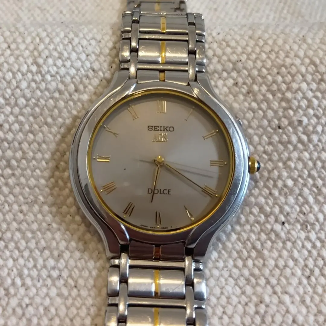 SEIKO セイコー DOLCE ドルチェ AGS TITANIUM 腕時計 SEIKO セイコー DOLCE ドルチェ AGS 4M21-0A40 腕時計 TITANIUM