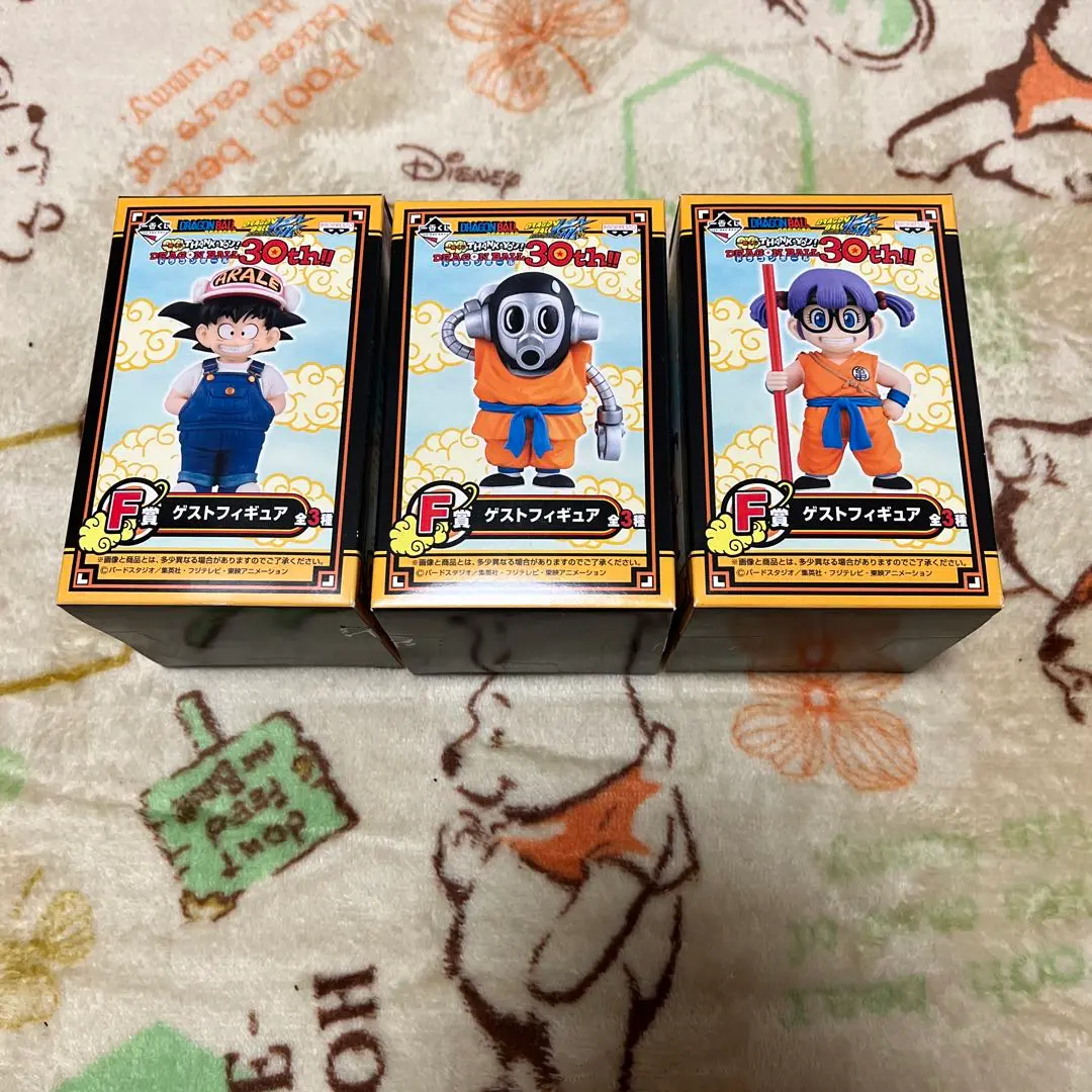 希少！一番くじ ドラゴンボール 30th 悟空 アラレちゃん トリヤマロボ 一番くじ ドラゴンボール F賞 アラレ 悟空 トリヤマロボ 鳥山