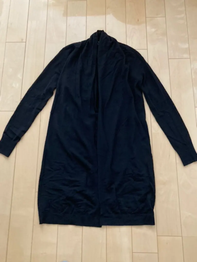 Thumbnail of Theory Long Cardigan, Black, Size S