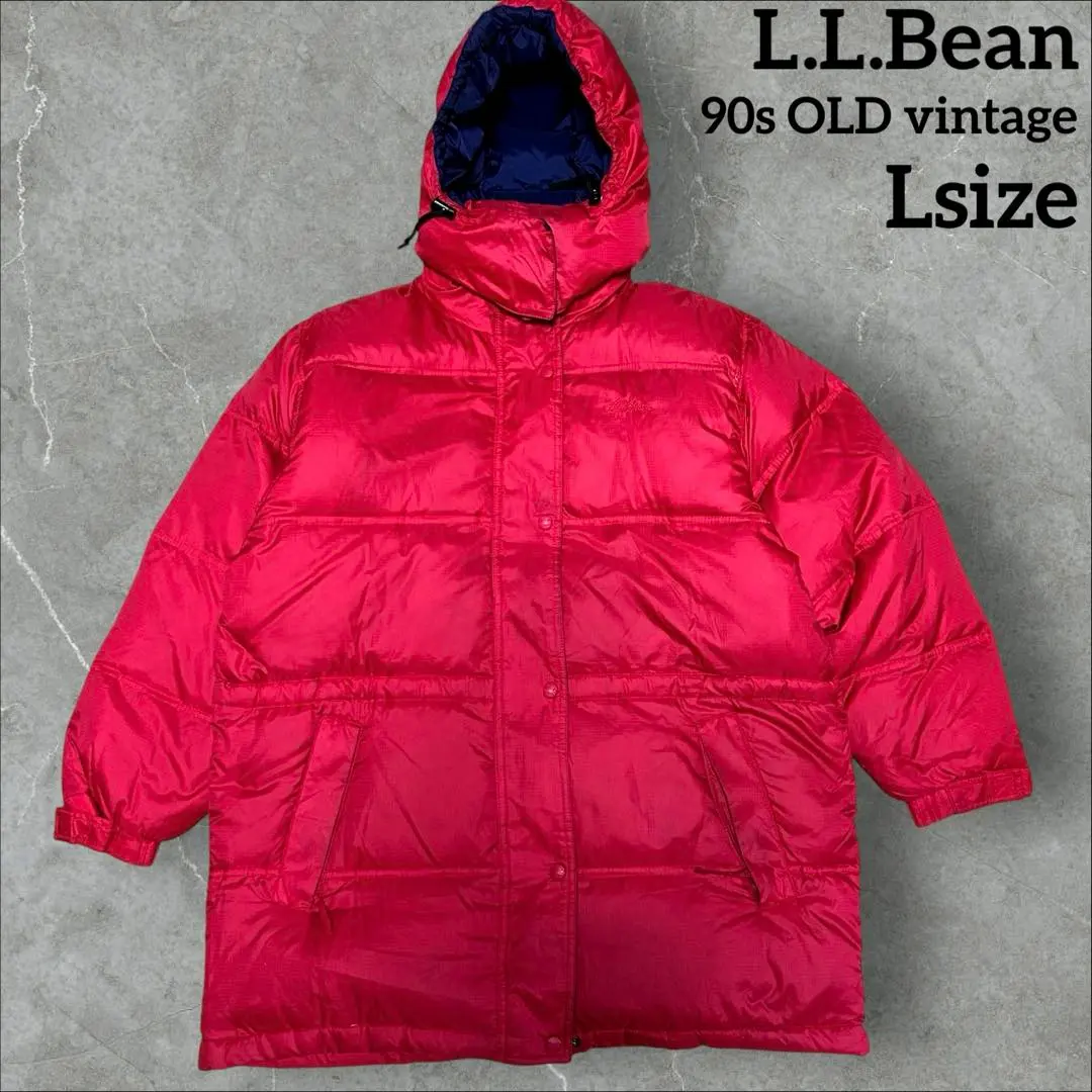 Thumbnail of [Rare] 90s OLD L.L.Bean Embroidered Logo Goose Down Jacket L