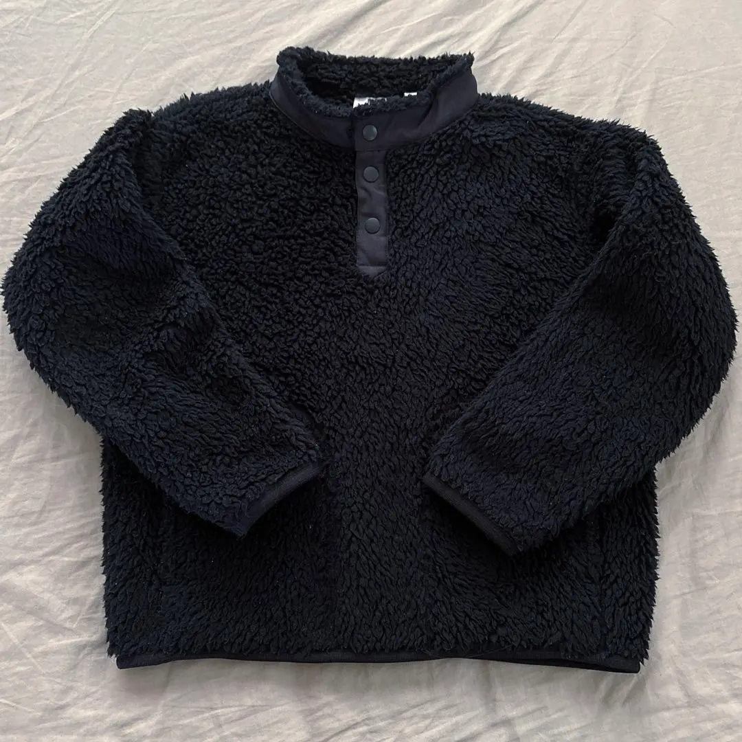 Thumbnail of White Mountaineering Fleece Jacket 130 Black Uniqlo Black