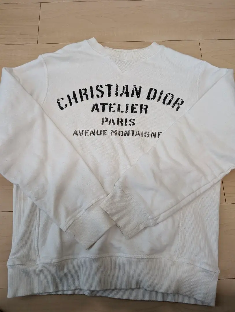 【極上美品】Christian Dior CDロゴスウェットシャツ　ブラック $_12.JPG?set_id=880000500F