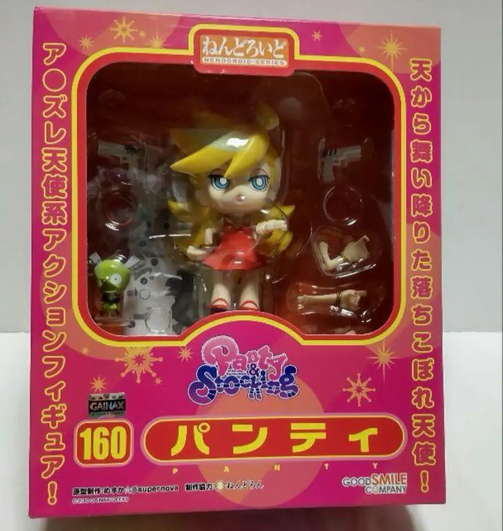 新品●Panty&Stocking ねんどろいど パンティ●未開封美品 初版 ねんどろいど パンティ ストッキング パンスト フィギュア