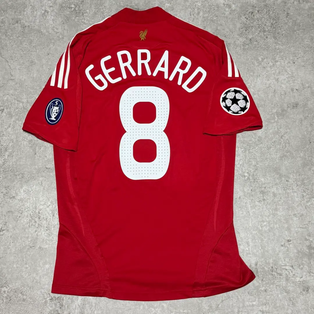 Thumbnail of Liverpool 08/10 #8 Gerrard Jersey CL