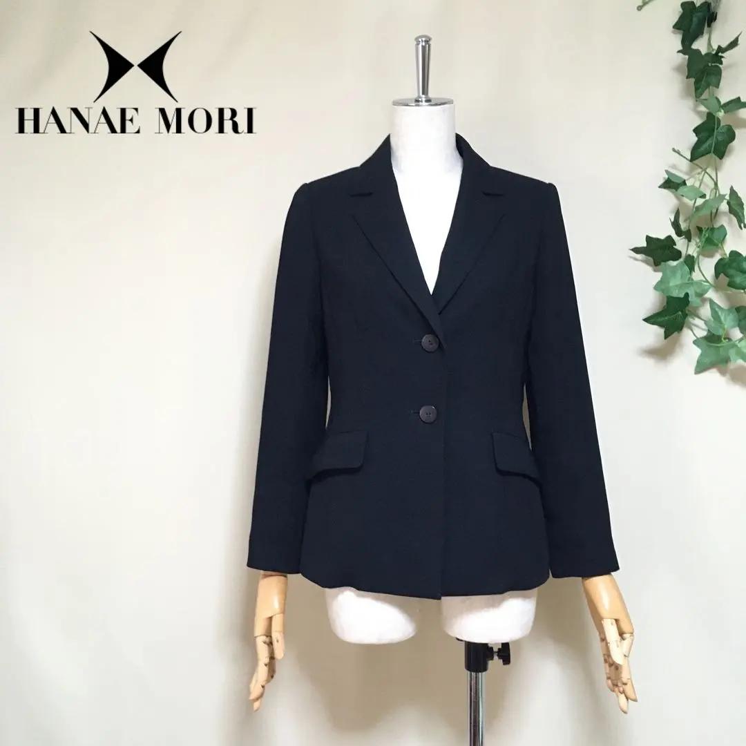 Thumbnail of HANAE MORI Tailored Jacket Black Formal 36