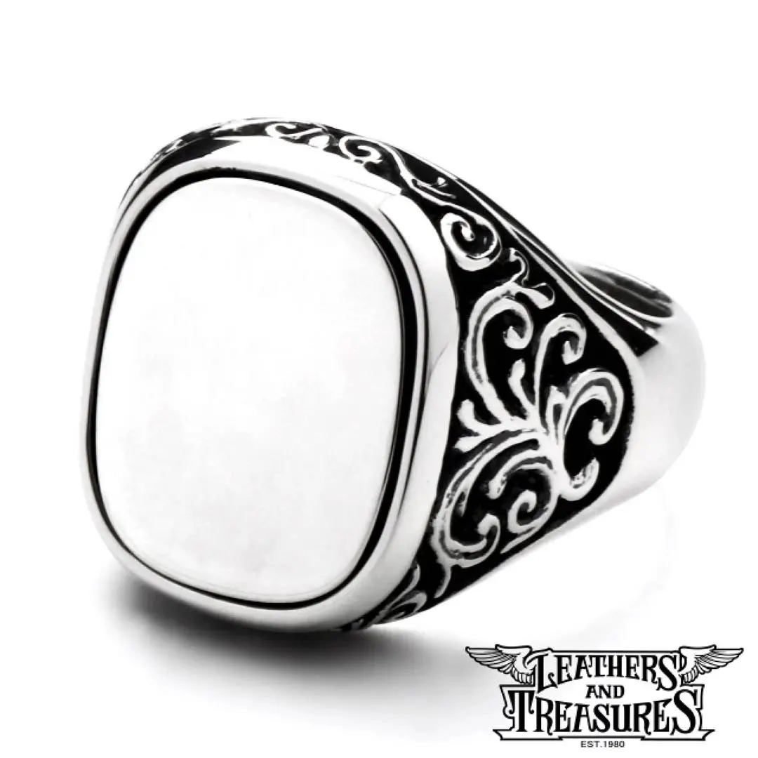 LEATHERS AND TREASURES カーブドスワールリング #15号 LEATHERS AND TREASURES カーブドスワールリング #15号 楽天市場