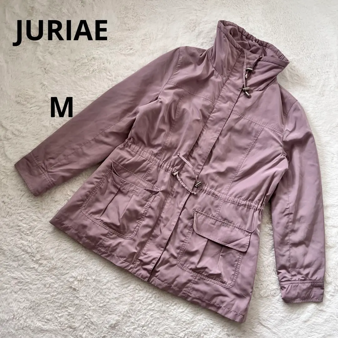 Thumbnail of Julie Outer Short Coat Zipper Pink Waist-cinching High Collar