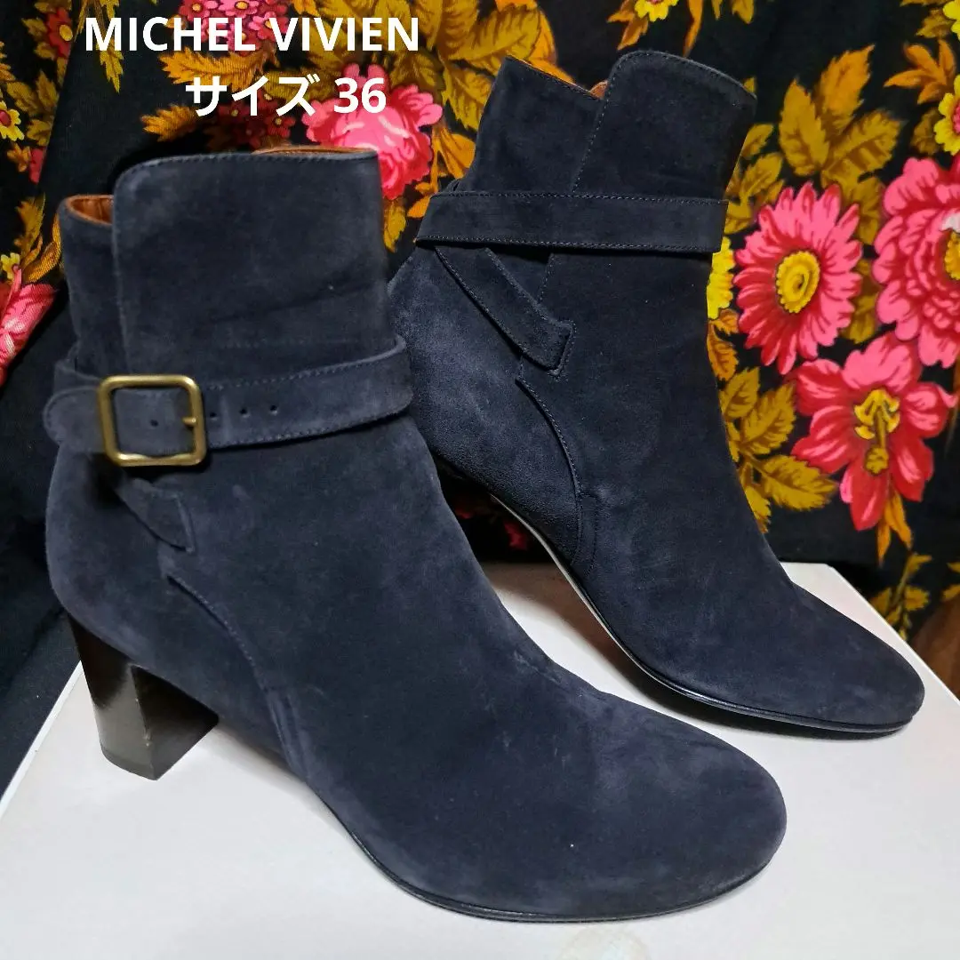 ミッシェルヴィヴィアン　スエードブーツ 楽天市場】MICHELVIVIEN ミッシェルヴィヴィアン（ブーツ