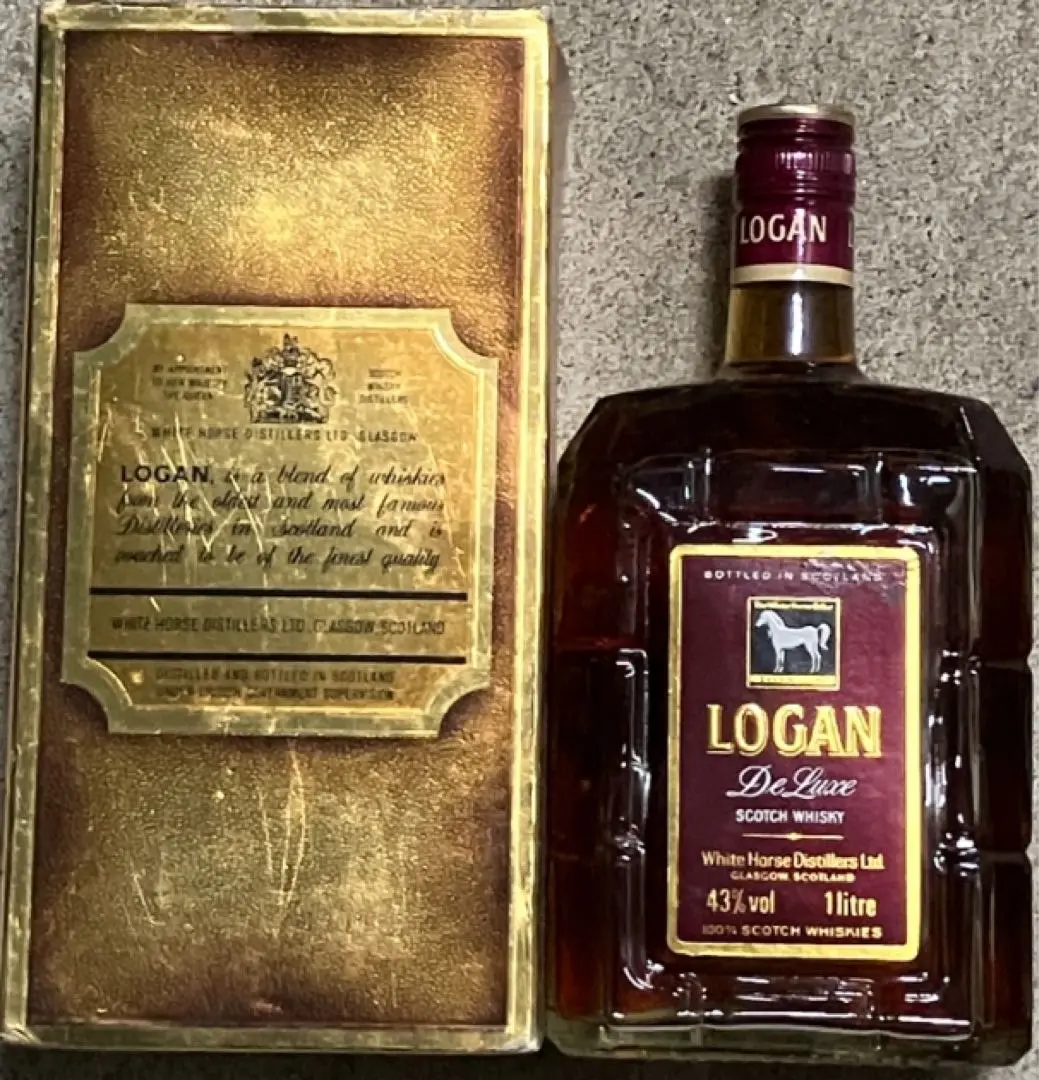 LOGAN スコッチウイスキー 750ml 43%(古酒)　新品　未開封 楽天市場】【未開栓】LOGAN ローガン デラックス 760ml 43