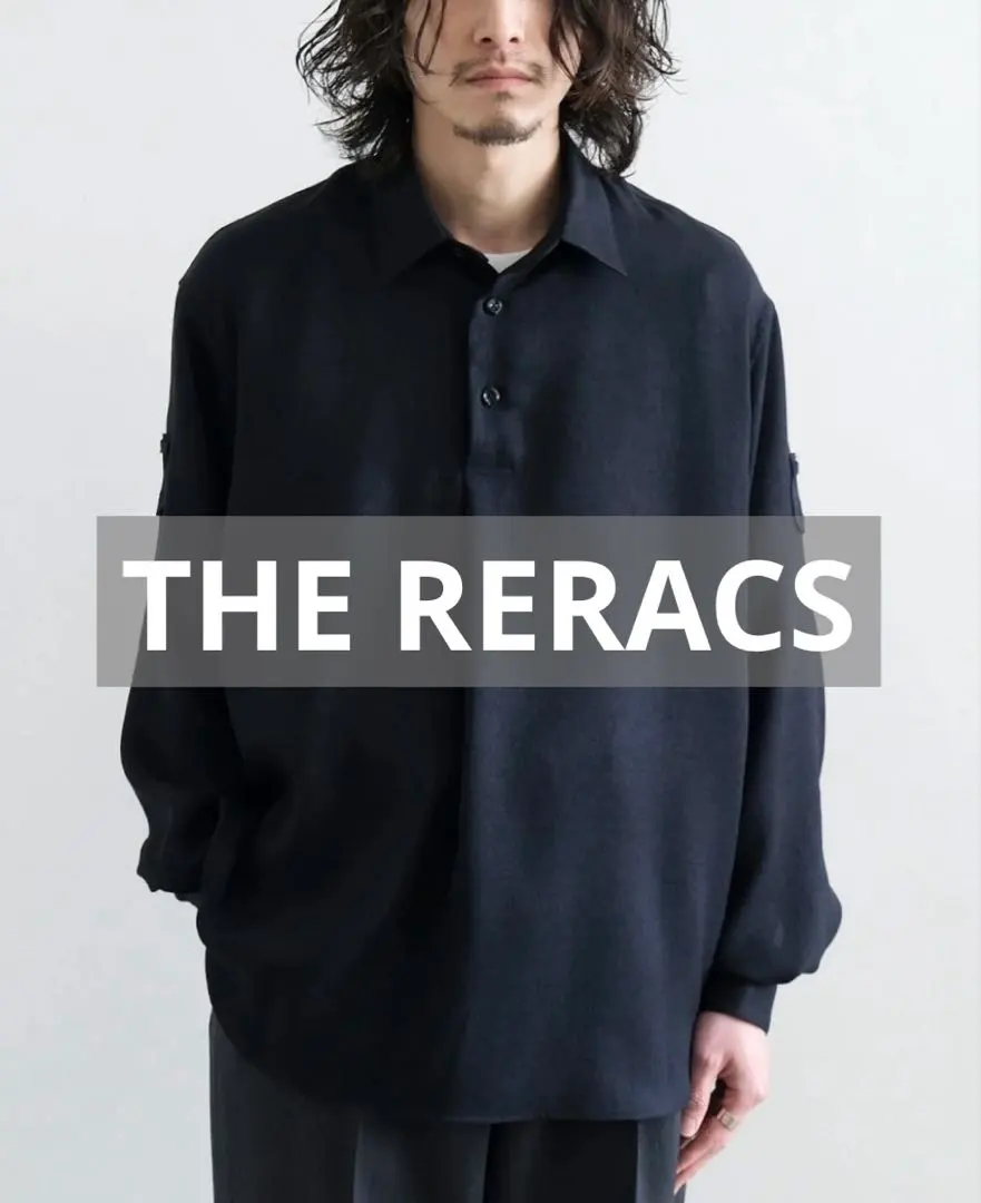 前打褶翻袖套頭衫 的縮圖