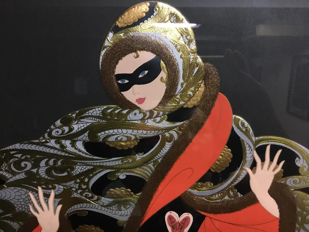 D*1様 エルテ　ERTE 219/300 人形劇　シルクスクリーンアート D*1様 エルテ ERTE 219/300 人形劇 シルクスクリーンアート