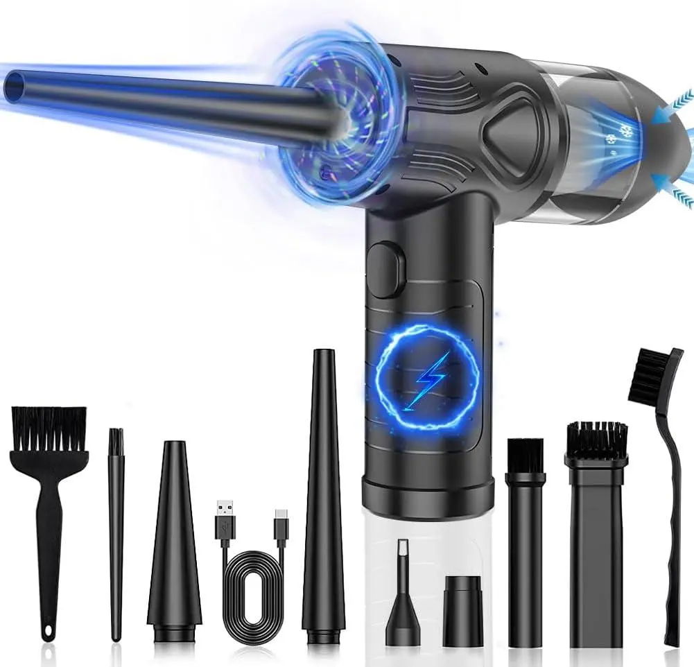 電動氣槍 強力 充電式 LED燈 小型 無線 S942 的縮圖