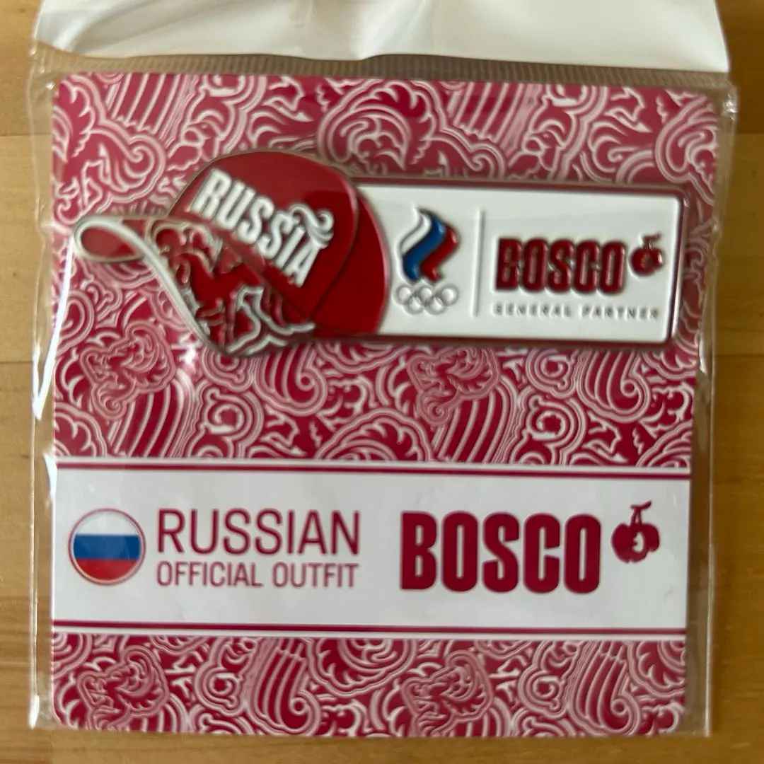 bosco sport 2008 チェブラーシカ　ピンバッジ　ロシア bosco sport 2008 チェブラーシカ ピンバッジ ロシア
