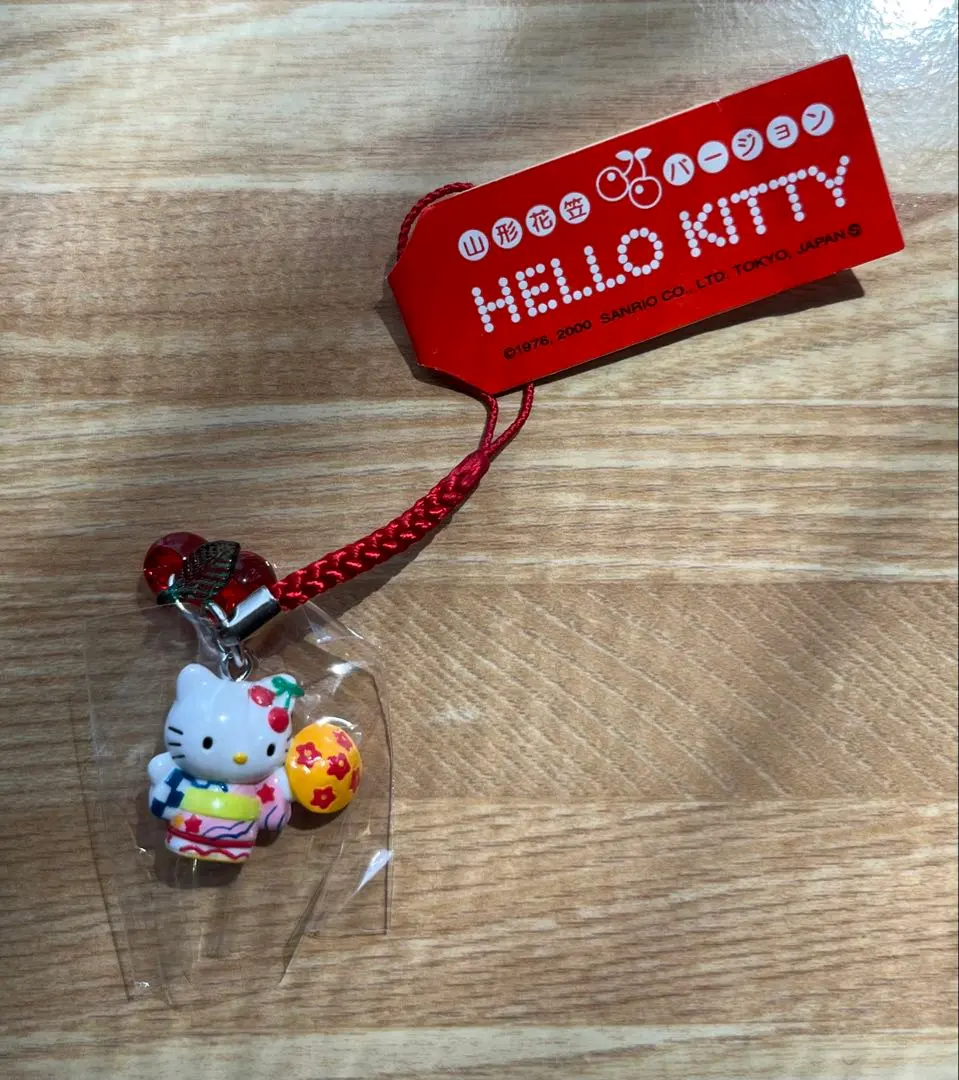 Hello Kitty 根付 當地限定Kitty 山形花笠 的縮圖