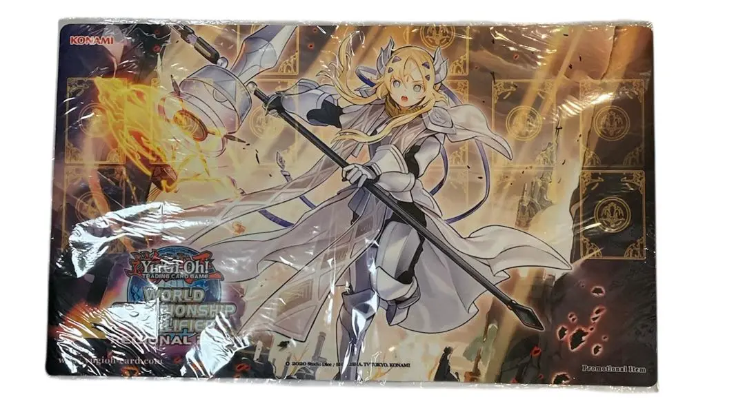 遊戯王　教導の聖女エクレシア　プレイマット　スリーブ　センターカード　プレイ用 未使用品】教導の聖女エクレシア プレイマット - トレカトラベル
