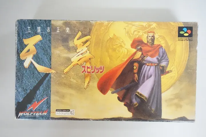 ★新品未開封　SFC  三国志正史 天舞 スピリッツ　スーパーファミコンソフト 2025年最新】三国志正史 天舞スピリッツ スーパーファミコンの