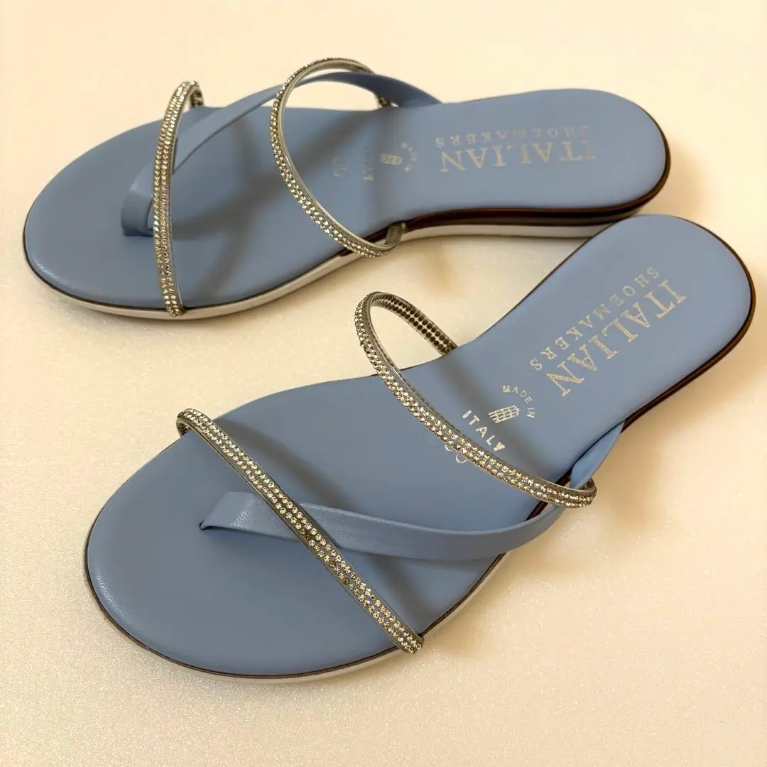【新品未使用*】イタリアンシューメーカーズ 　サンダル 36 イタリアンシューメーカーズ ITALIAN SHOEMAKERS メタルモチーフ