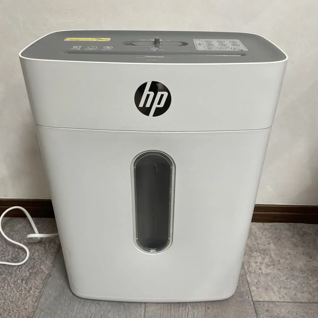 「中古品」HP 家庭用シュレッダー ホワイト 中古品」HP 家庭用シュレッダー ホワイト